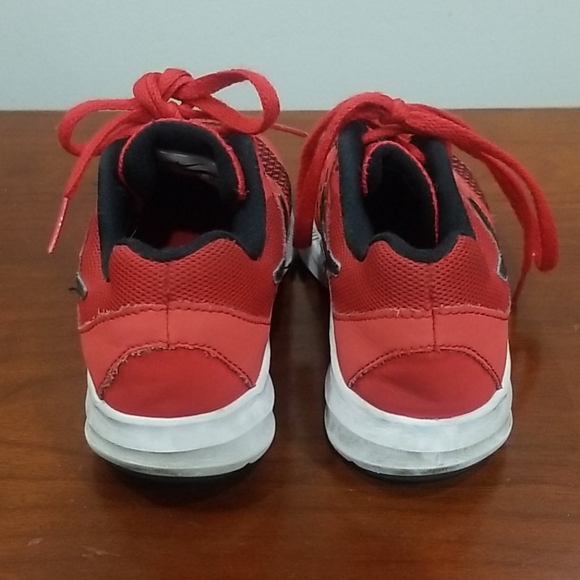 Nike downshifter 7 red, black 13c boy's sneakers - Picture 4 of 8